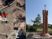 Азербайджанский музей, мечеть и площадь в Шуши – на территории разрушенного мемориала Геноцида армян