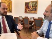 Пашинян отправил своего главного советника Араика Арутюняна в Сюник