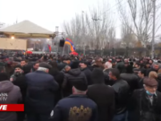 Митинг «Движения за спасение Отечества» на проспекте Баграмяна (прямое включение)
