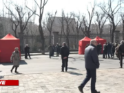 Митинг оппозиции у парламента Армении (прямое включение)