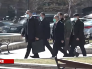 Пашинян под выкрики «Никол – турок», вошел в 3-ий корпус здания правительства (видео)