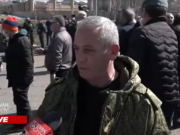 Участник митинга в поддержку Генштаба: мы ожидаем, что предатели уйдут (видео)