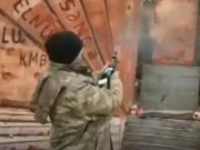 Азербайджанский солдат обстрелял хачкар Гадрутского мемориала