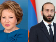 Арарат Мирзоян провел беседу с Валентиной Матвиенко