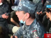 Полиция применила силу в отношении митингующих