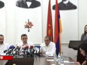 Пресс-конференция представителей Верховного органа АРФД (прямое включение)