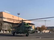 Российские миротворцы перебазируются с военной базы Эрибуни в Ереване в Нагорный Карабах (видео)