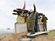 Президент и омбудсмен РА побывали на боевых позициях в Сюнике
